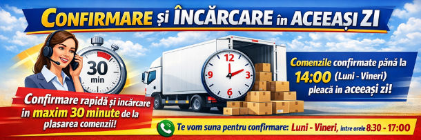 Confirmare rapida, incarcare in 30 minute