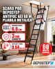Scara pod antifoc metalica DEPOSTEP AEI 60 M rezistenta 60 de minute