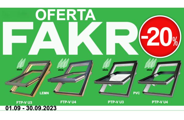 Bucura-te de preturi incredibile la ferestrele de mansarda Fakro