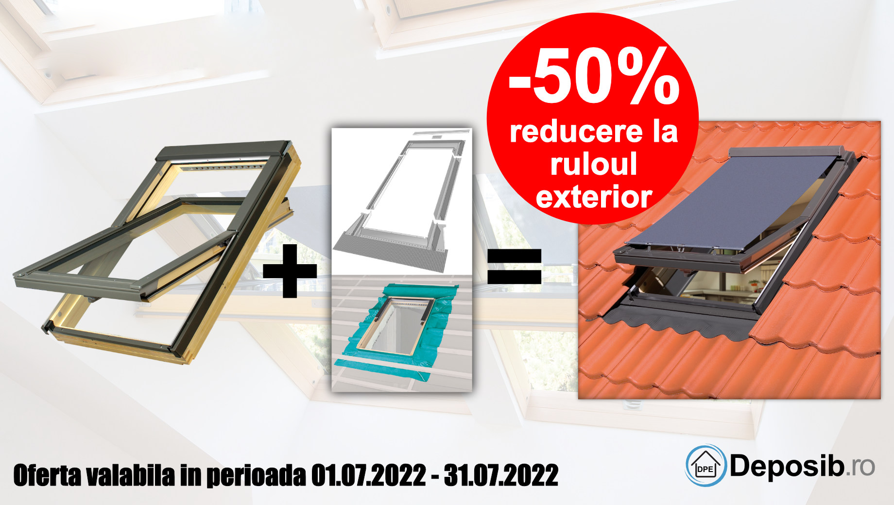 Promotie Fakro - ,,Ferestrele de mansarda si rulourile FAKRO –  Suflete pereche"
