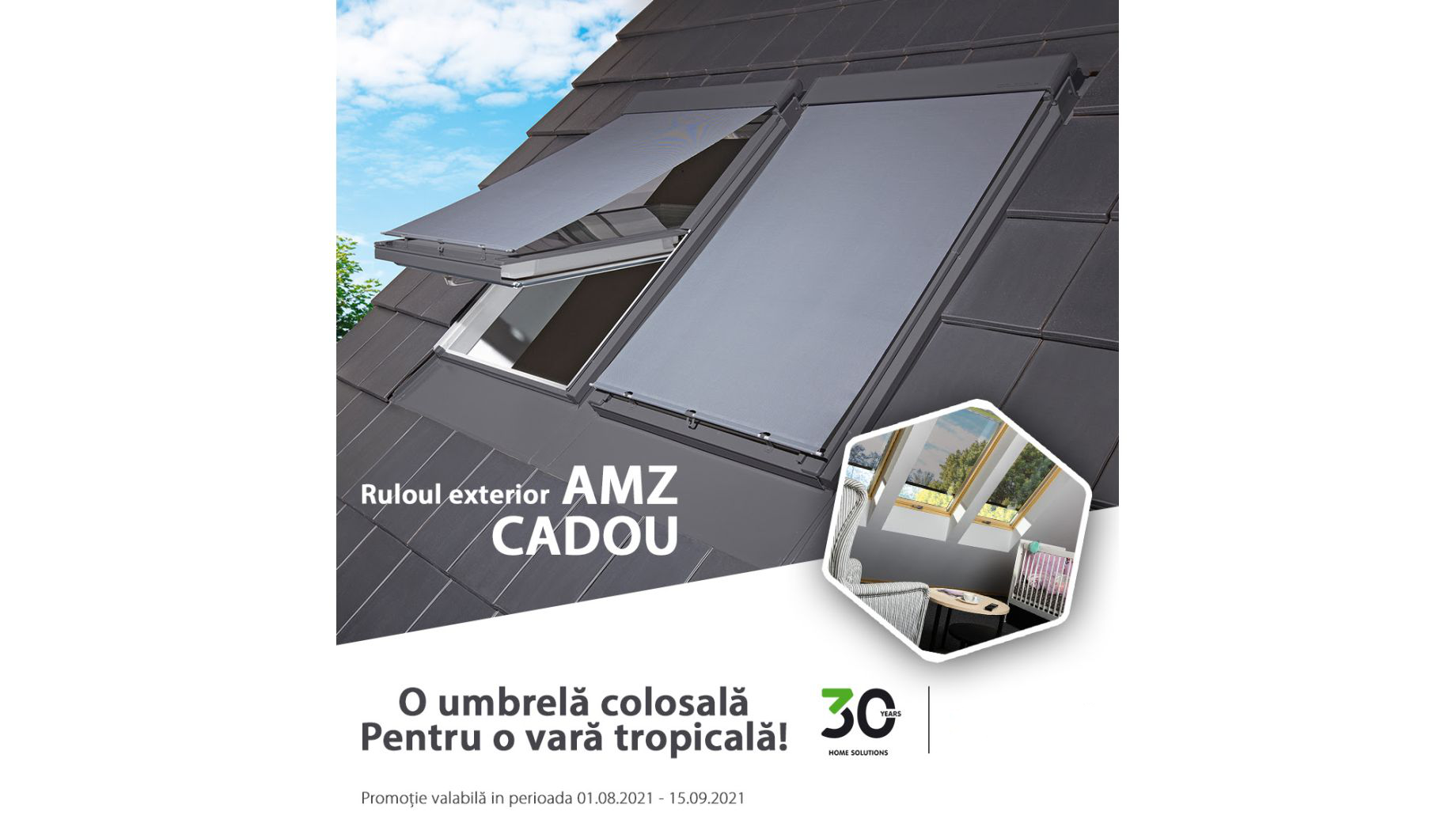 Campania “O umbrelă colosală, pentru o vară tropicală!”