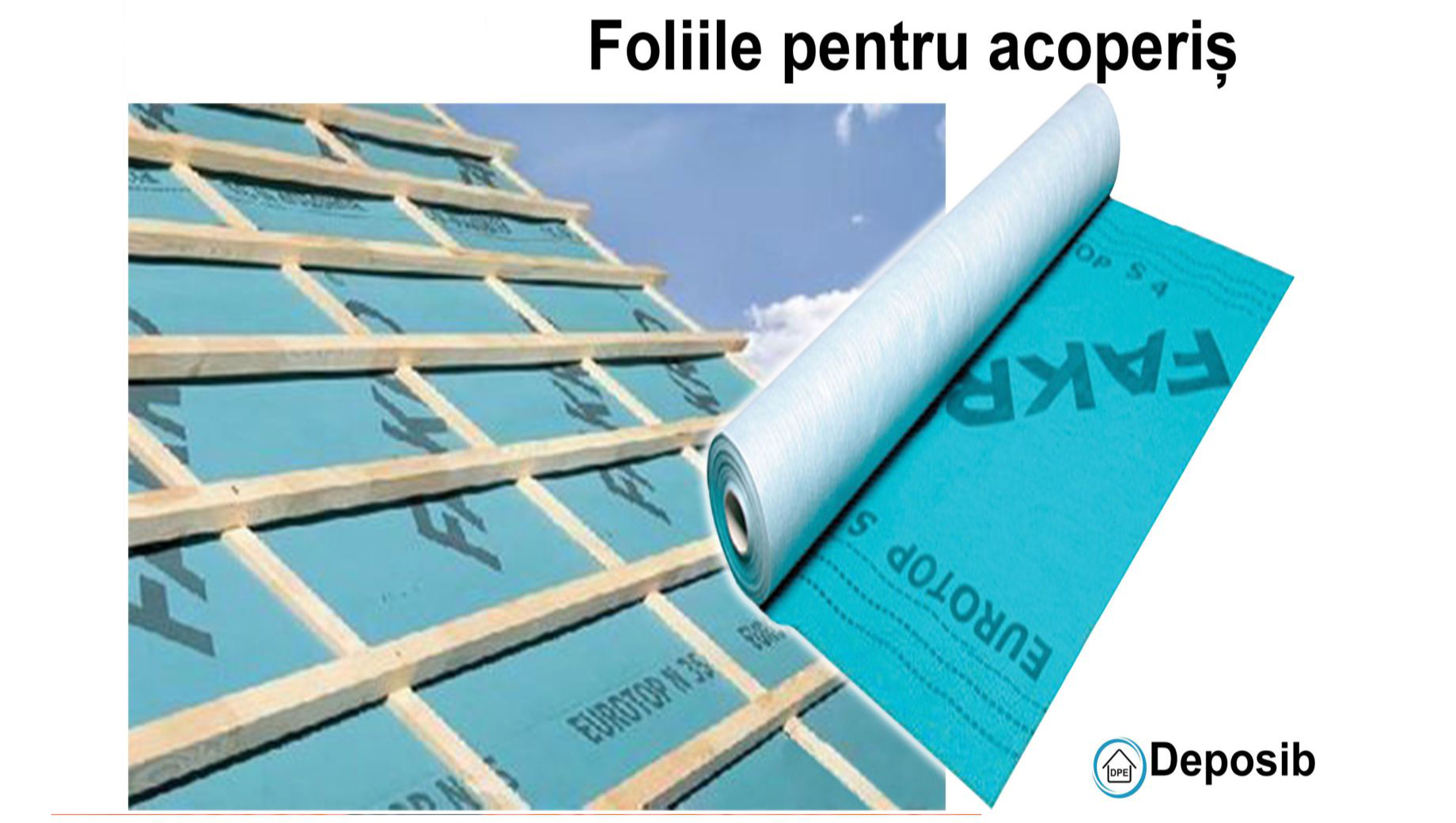  Folii pentru acoperiș Fakro