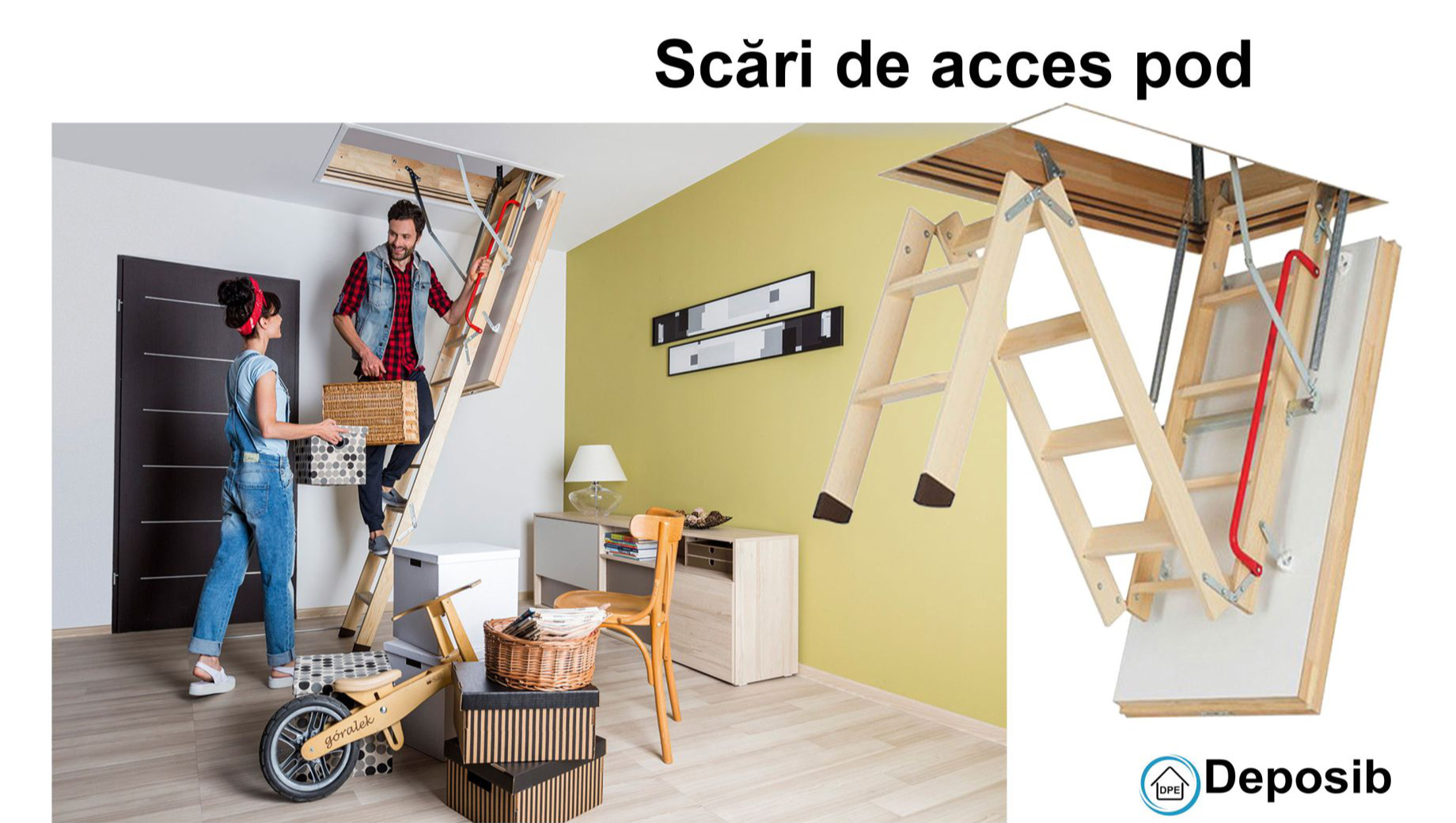 Scari acces pod Fakro