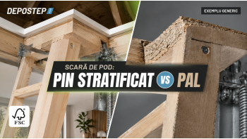 Cât de mult contează materialul din care este fabricată scara de pod?