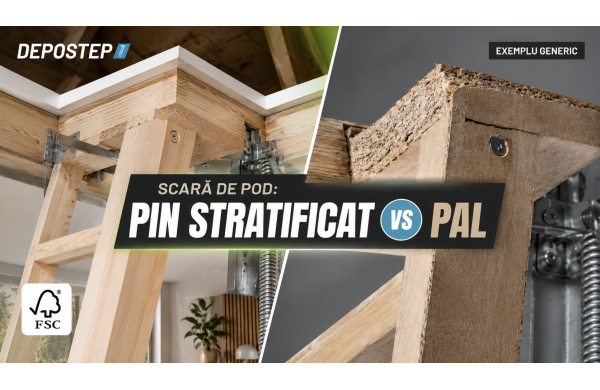 Cât de mult contează materialul din care este fabricată scara de pod?