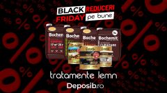 Tratament lemn Bochemit la Black Friday | PROMOTIE