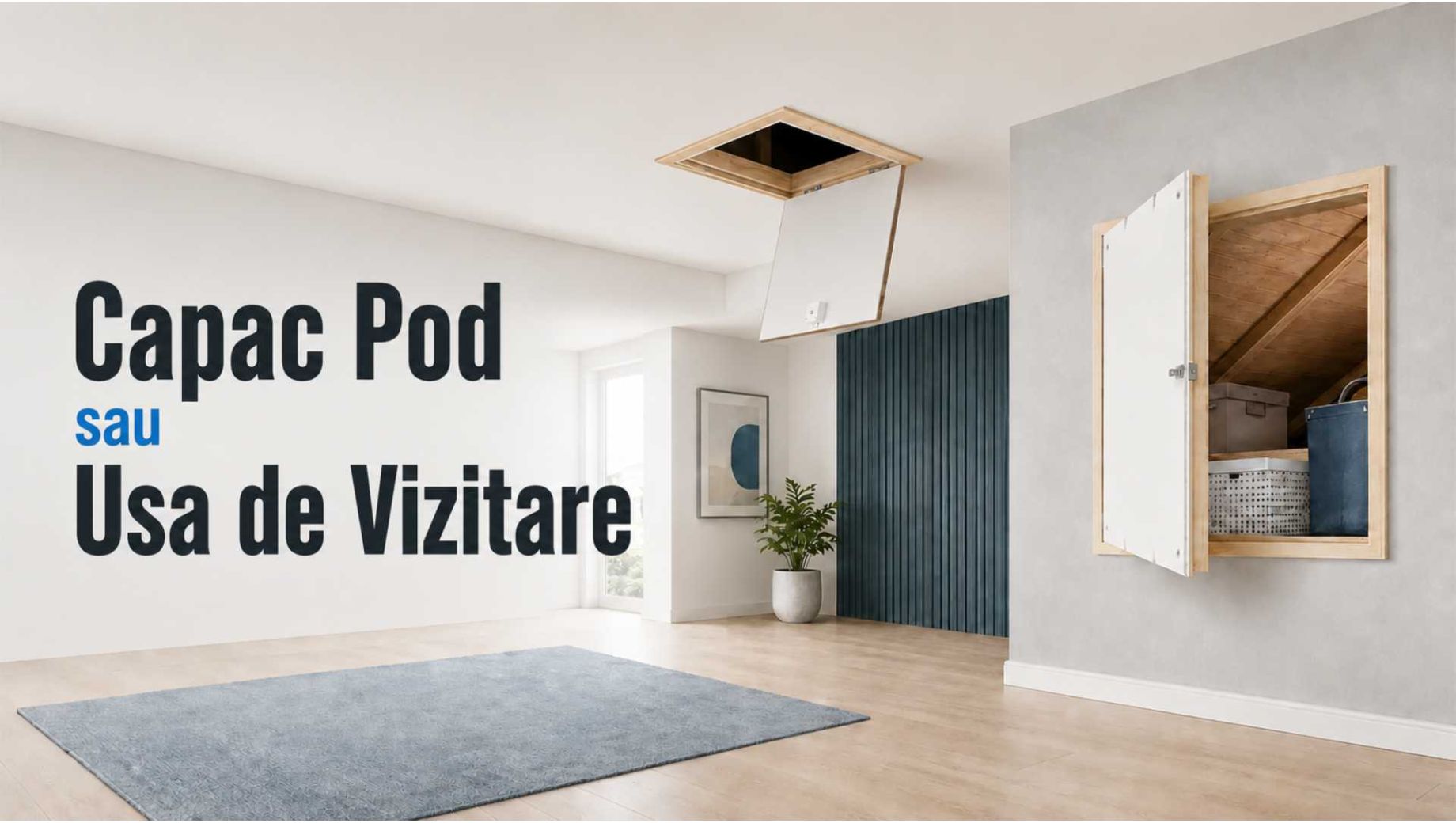 Capac sau usa de vizitare ? Care este diferenta? 