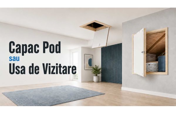 Capac sau usa de vizitare ? Care este diferenta? 
