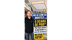 Nu ai cum sa montezi o scara de pod? Nu iti face griji, avem usi de vizitare tavan pe stoc!