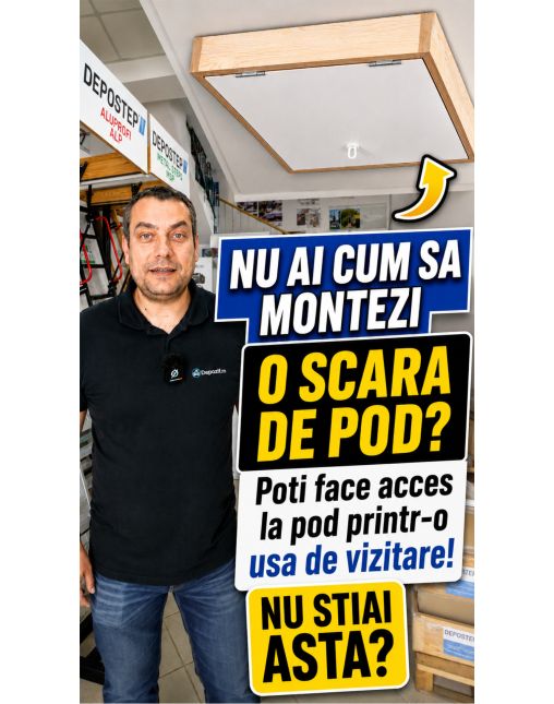 Usa vizitare antifoc termoizolatoare DEPOSTEP ANTIFOC DK 30 