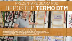 Scara mansarda DEPOSTEP TERMO DTM – izolatie termica 0.7W/m²K si etansare dubla | PREZENTARE PRODUS