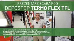 Scara mansarda pantograf DEPOSTEP POLAR FLEX TFL – izolatie termica 0.36W/m²K si clasa 4 etanseitate | PREZENTARE PRODUS