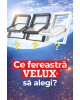 Fereastra mansarda VELUX GLU 0061, poliuretan, 3 sticle, maner sus