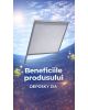 Plasa insecte DEPOSKY ZIA pentru fereastra mansarda compatibila cu: Deposky, Velux, Dakea, Baudeman