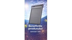 Beneficiile produsului roletei solare DEPOSKY SSR pentru ferestre mansarda