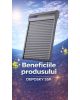 Roleta exterioara solara DEPOSKY SSR pentru ferestrele de mansarda, din aluminiu, cu rol de protectie la caldura
