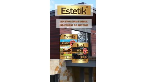 Estetik Clasic si Estetik Profi - Protejeaza lemnul indiferent de anotimp