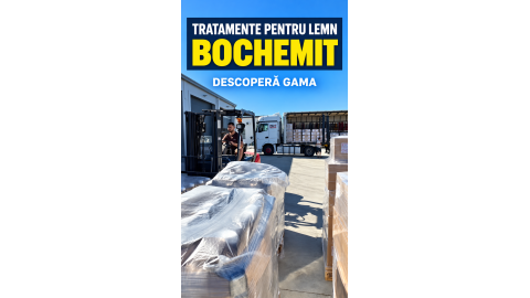 Tratamente pentru lemn Bochemit – gama disponibilă la Deposib