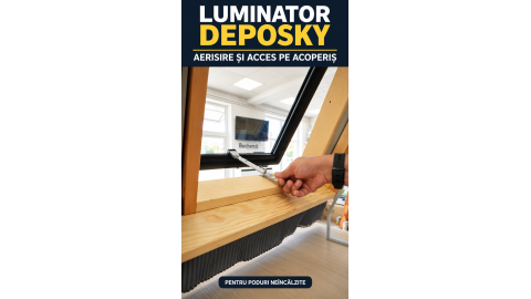 Luminator DEPOSKY – mâner, aerisire și acces pentru întreținere