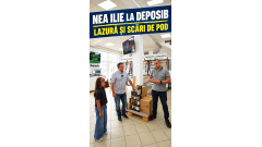 Nea Ilie la Deposib: lazură pentru lemn și scări de pod