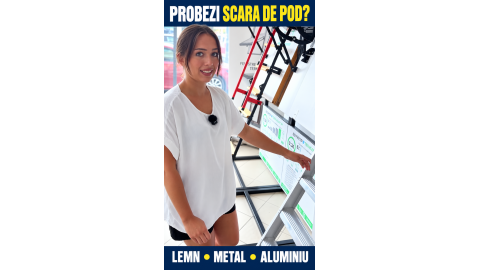 Probezi scara de pod? Lemn, metal sau aluminiu la DEPOSTEP