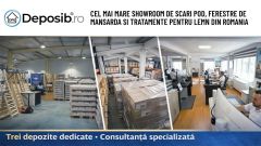 Cel mai mare depozit de scari pod din Romania. Descopera solutiile DEPOSTEP pentru acces la pod