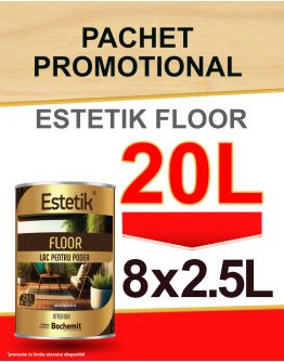 PACHET PROMO Lac lemn ESTETIK FLOOR, 8x2.5L