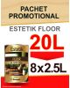 PACHET PROMO Lac lemn ESTETIK FLOOR, 8x2.5L