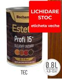 Lazura lemn BOCHEMIT ESTETIK PROFI 0.8L TEC, protectie avansata UV