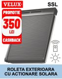 Roleta exterioara solara VELUX SSL, pentru fereastra mansarda