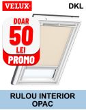 PROMO - Rulou interior opac VELUX DKL 1085 bej la doar 50 lei