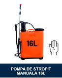 Pompa de stropit / Vermorel manual 16L, tija extensibila din inox
