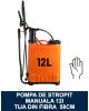 Pompa de stropit / Vermorel manual 12L, tija din fibra de sticla