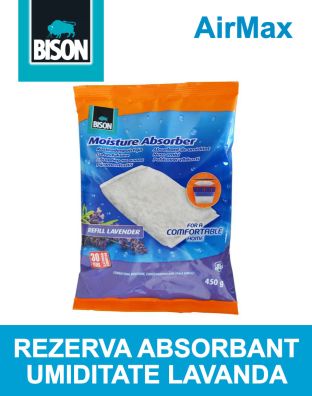 Rezerva absorbant umiditate Bison AirMax Lavanda