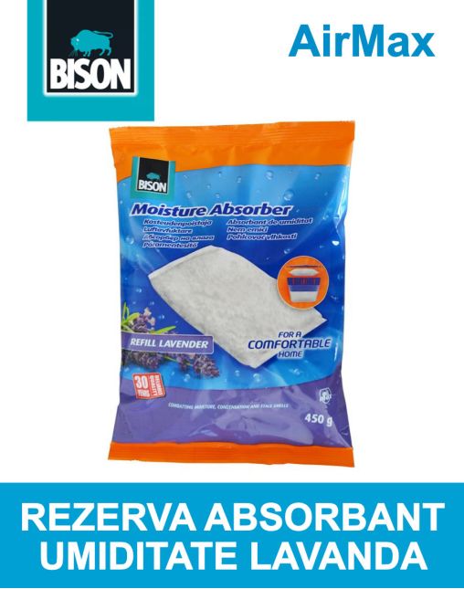 Rezerva absorbant umiditate Bison AirMax Lavanda