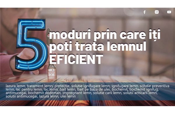 5 Moduri Eficiente de Tratare a Lemnului 