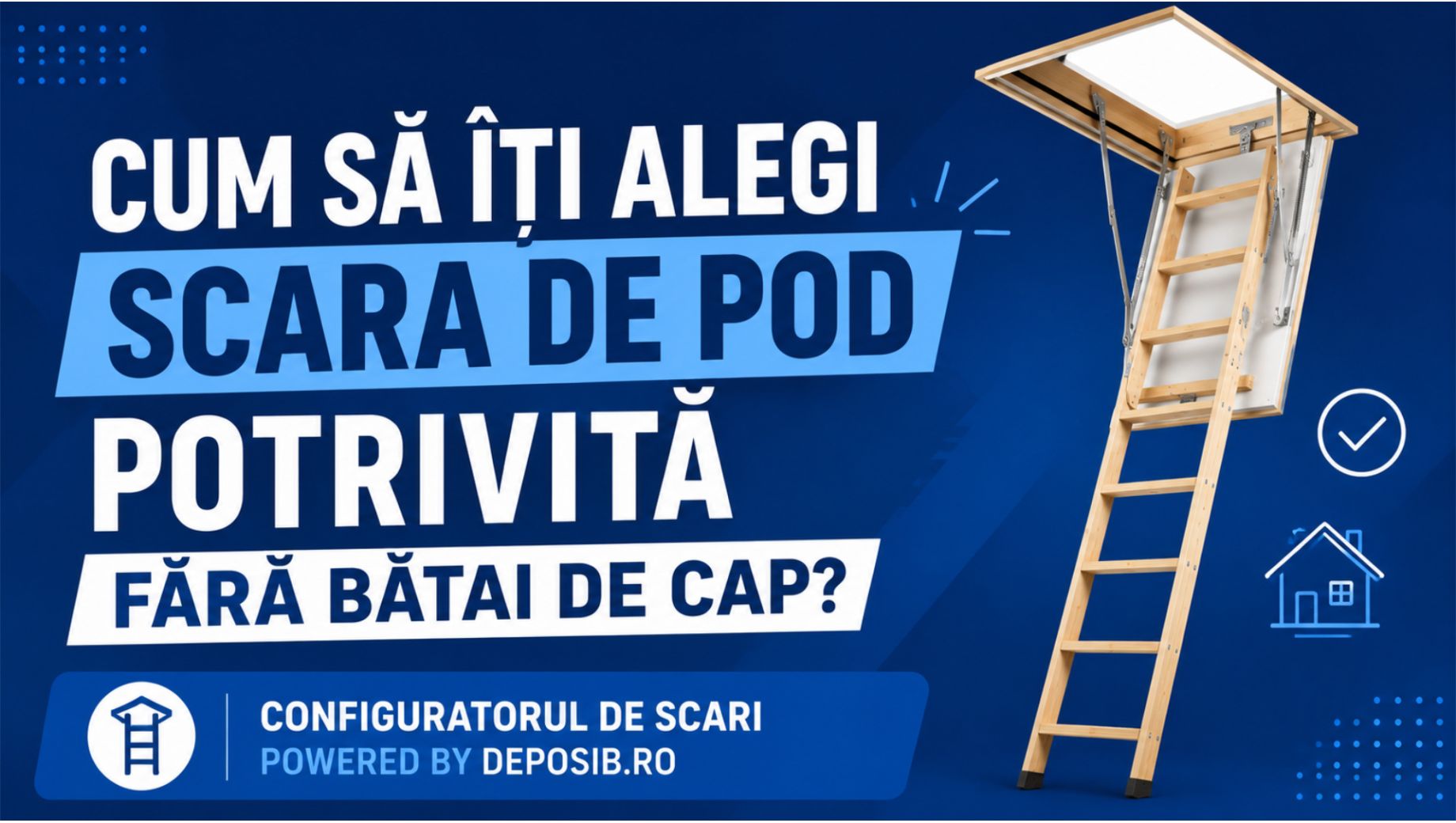 Echipa Deposib.ro a creat un configurator de scari pod pentru clienti!