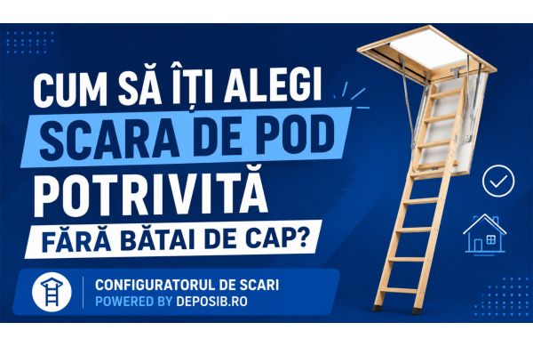 Echipa Deposib.ro a creat un configurator de scari pod pentru clienti!