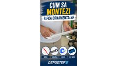 Sipca ornamentala DSS LM-1 pentru scari DEPOSTEP