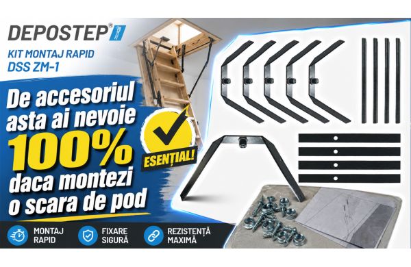 De accesoriul asta ai nevoie 100% daca montezi o scara de pod!