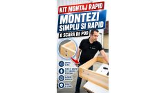 Kit montaj rapid DSS ZM-1 pentru scari de pod Depostep | Montaj usor