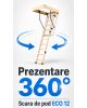 Scara pod DEPOSTEP ECO 12 pliabila din lemn