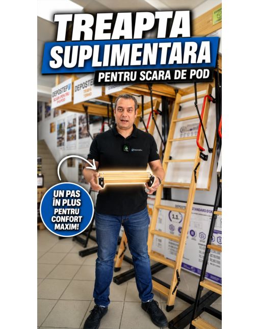 DEPOSTEP DSS DS -310 - Treapta aditionala pentru scara pod 310MM