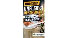 Sipca ornamentala DSS LM-1 pentru scari pod DEPOSTEP