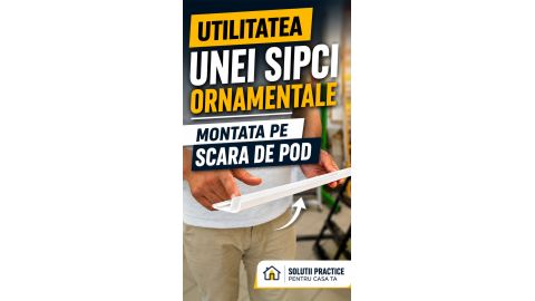Sipca ornamentala DSS LM-1 pentru scari pod DEPOSTEP