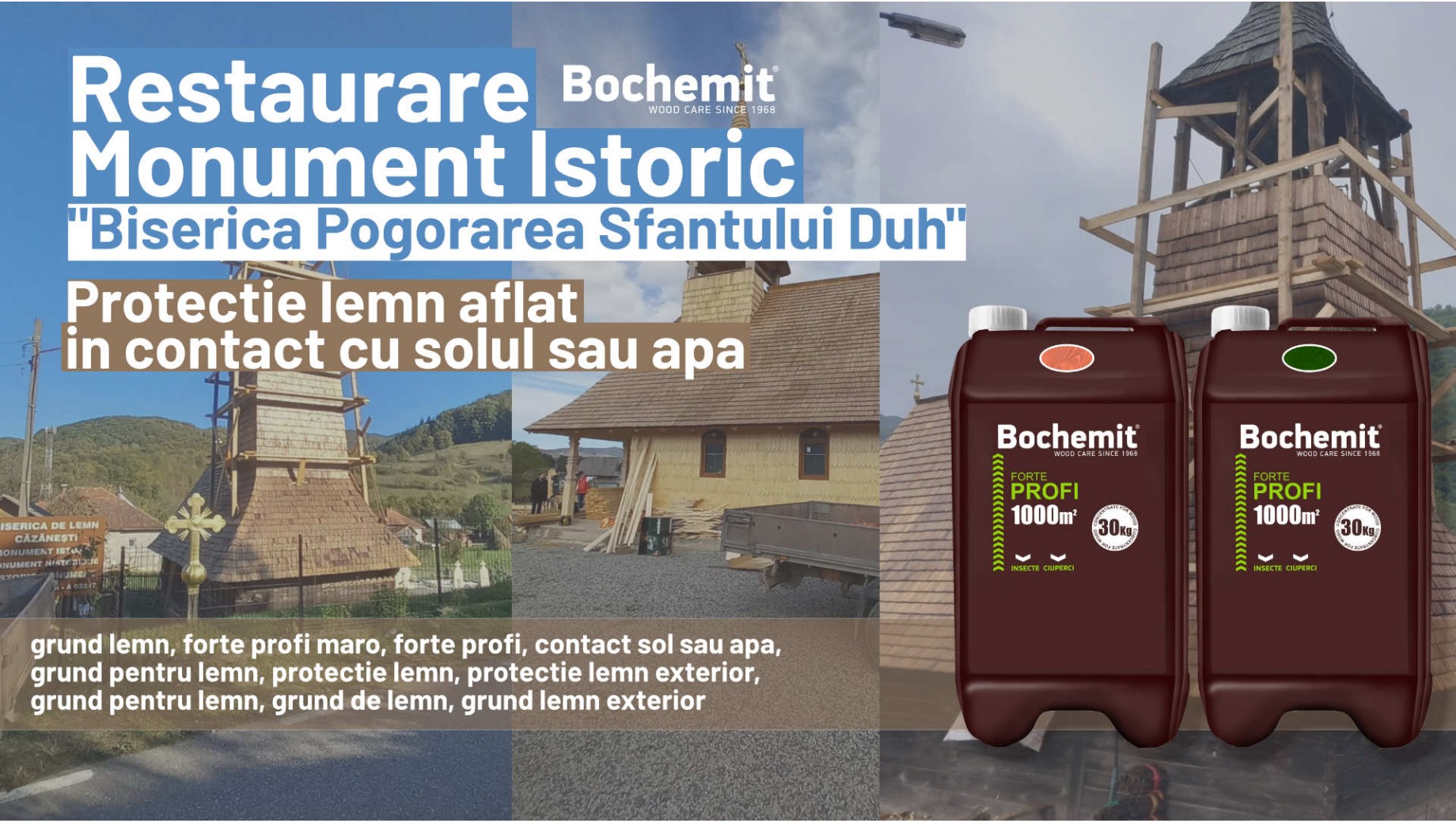 Bochemit in ajutorul bisericii din lemn din Cazanesti Bochemit in ajutorul bisericii din lemn din Cazanesti