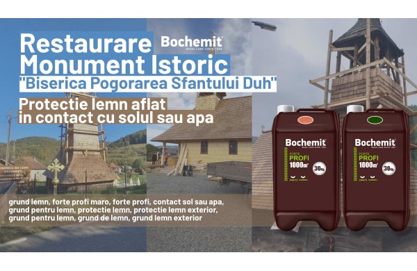 Bochemit in ajutorul bisericii din lemn din Cazanesti