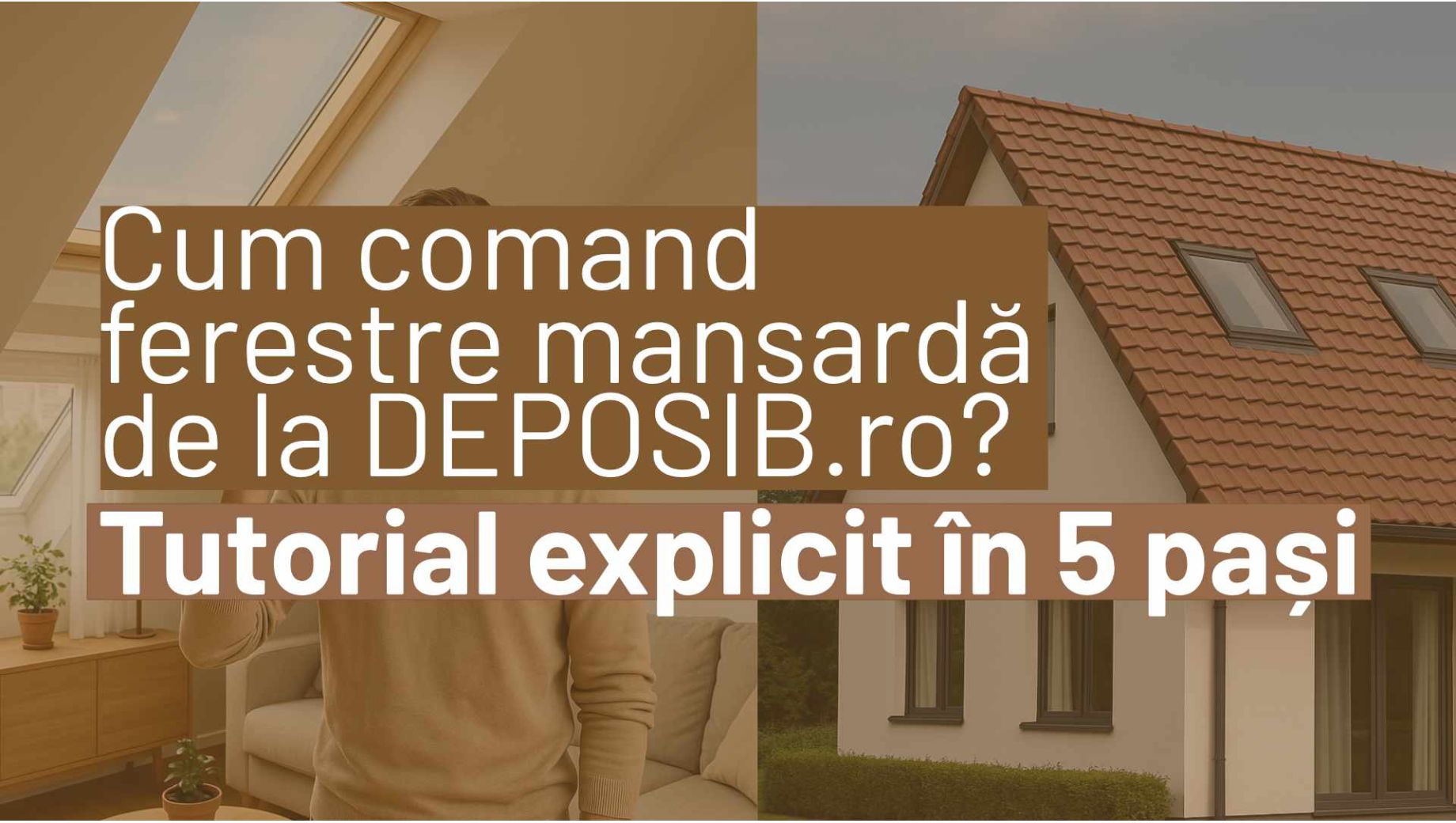 Cum sa comanzi ferestre mansarda online – 5 pasi simpli