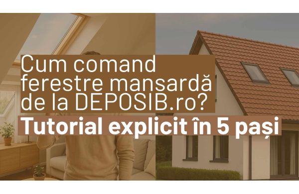 Cum sa comanzi ferestre mansarda online – 5 pasi simpli
