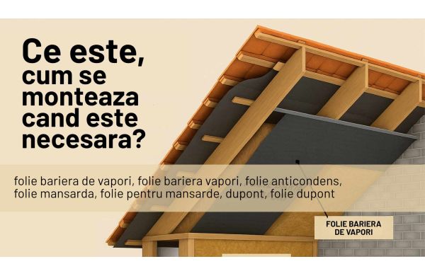 Bariera de vapori: ce este, cum functioneaza si cum se monteaza
